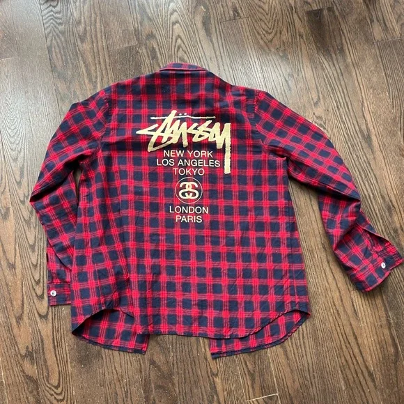 Stussy plaid - Picture 2 of 2